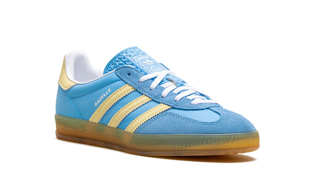 Adidas Gazelle Indoor Semi Blue Burst Almost Yellow