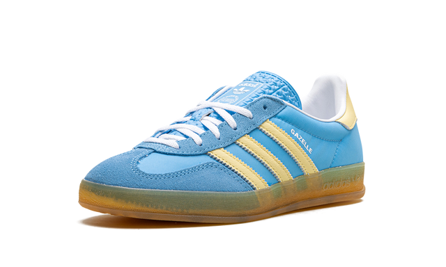 Adidas Gazelle Indoor Semi Blue Burst Almost Yellow