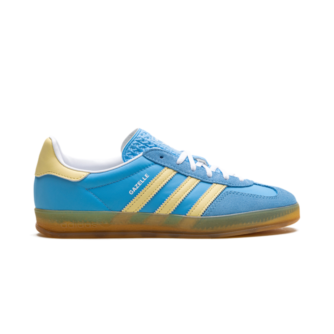 Adidas Gazelle Indoor Semi Blue Burst Almost Yellow