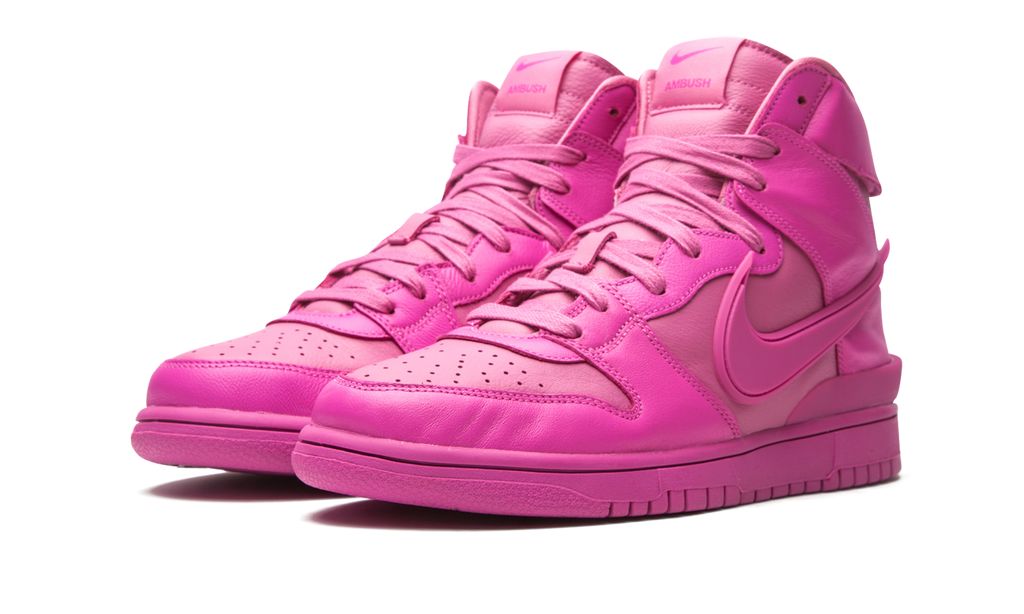 Nike Dunk High Ambush Fuchsia Activo
