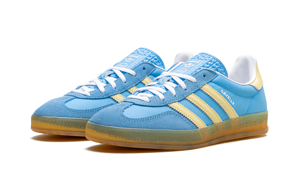 Adidas Gazelle Indoor Semi Blue Burst Almost Yellow